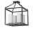 16" Square Kitzi 4 Light Pendant
