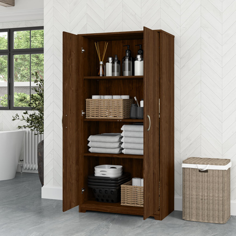 Callia Bathroom Cabinet, Brown