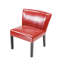 Fauteuil de chambre Kinthik - rouge