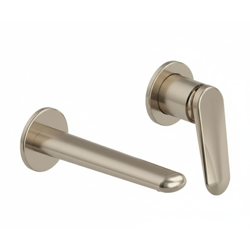 Vibiana 8" Single-Handle Wall Mounted Bathroom Faucet, Brushed Nickel