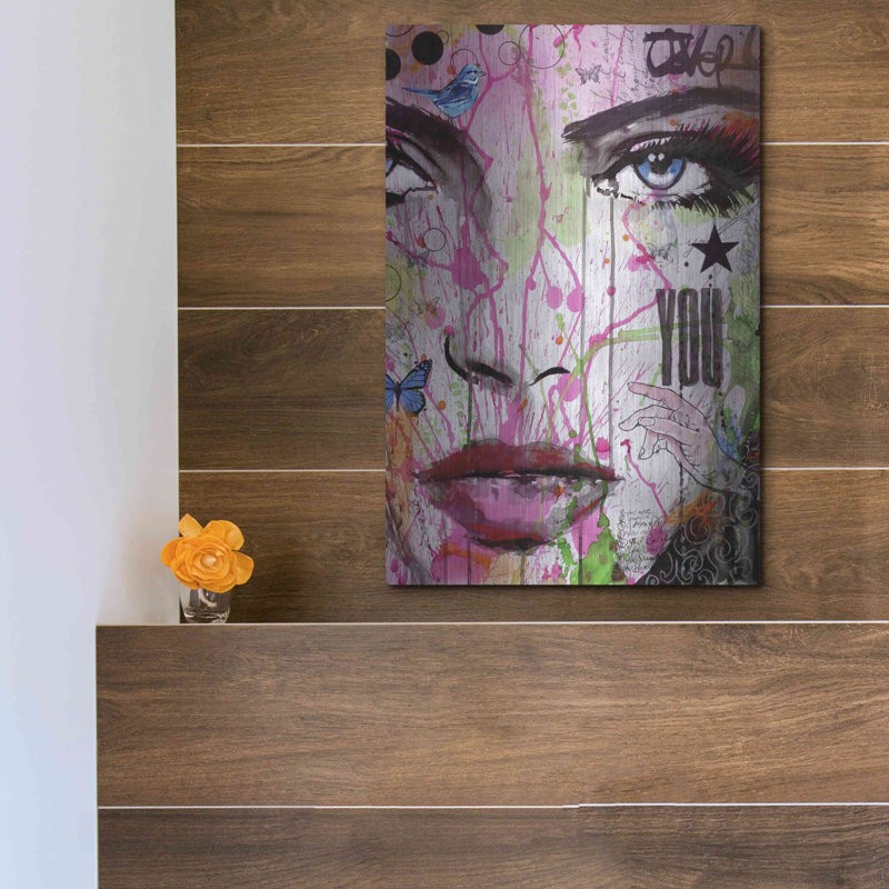 «You» par Loui Jover, H 16 po x l 12 po