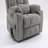 Old Age Electric Lift Chair, Flat High Density Foam Electric Sofa, With Heating And Massage Functions, Can Tilt To 180 Degrees, 2 Pocket Cup Holders, 2 Remote Controls, Dual OKIN Motors-991969189