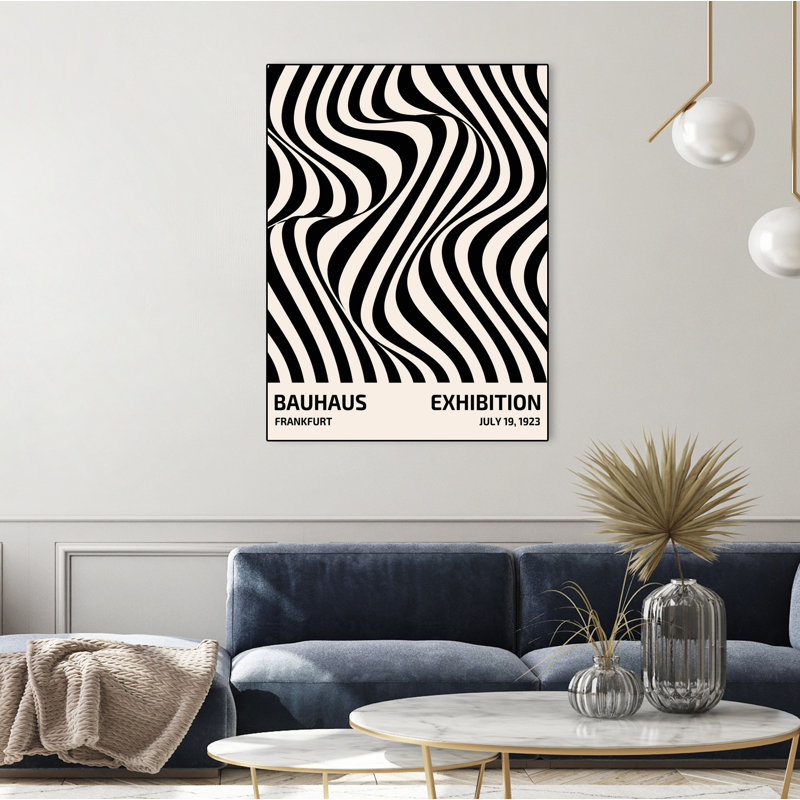 «Bauhaus Exposition», toile encadrée, H 24 po x l 18 po