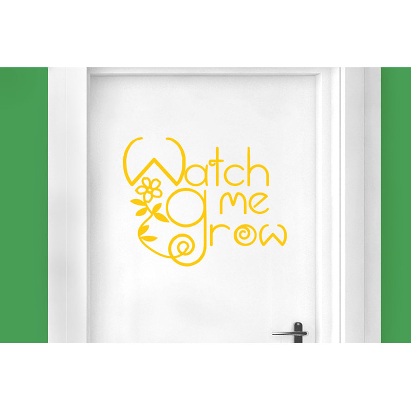Wall Decal, Dark Yellow