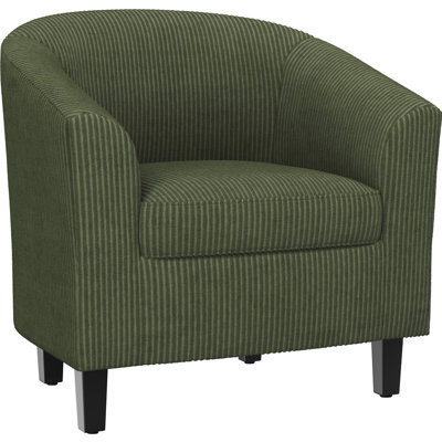 Seldon 28'' H Barrel Chair Modern Tub Club Chair Upholstered Armchair