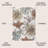 Jasire Modern Botanical Flower Orange/Blue/Cream Rug-69807992