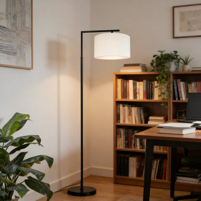 Jaesa 166cm Swing Arm Floor Lamp