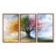 Arbre rose avec quatre saisons - ensemble d'art mural arbre de vie-107213465-107213457