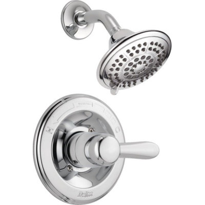 Ensemble de robinet de douche à fonction unique Lahara 14 Series, ensemble de garniture de valve de douche