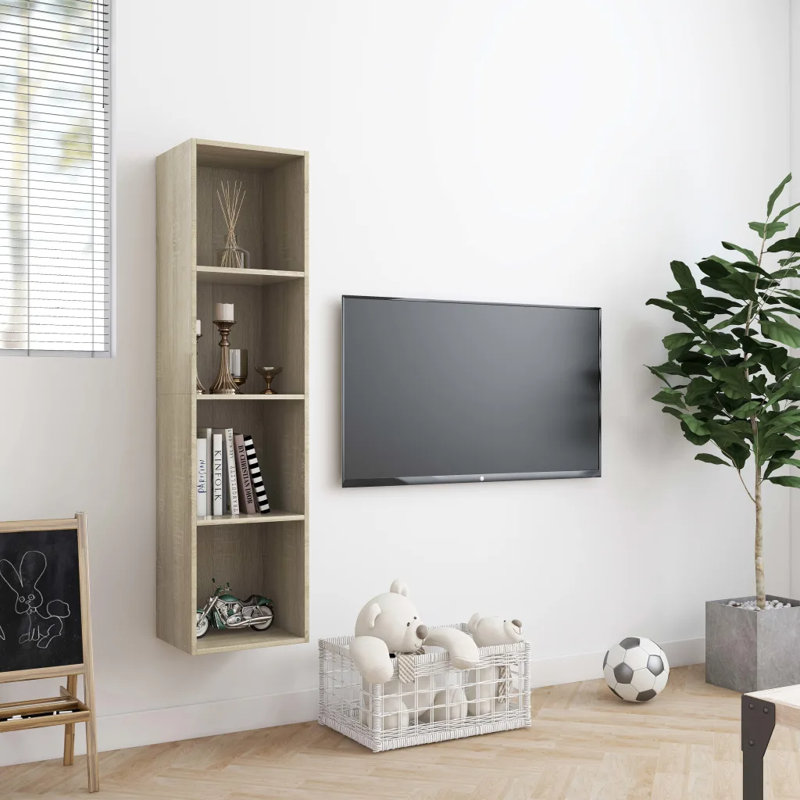 Keya Cube Bookcase, Sonoma Oak