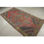 Tapis Oushak classique de style turc classique dans des tons neutres avec des accents rouges pour un salon ou une chambre à coucher élégant