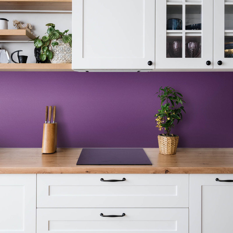 Cecilio 50x100 cm Pvc Singular Tile in Purple