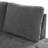 Grey Sectional Sleeper With Ample Storage And Frame L Shaped Pull Out Function Sections