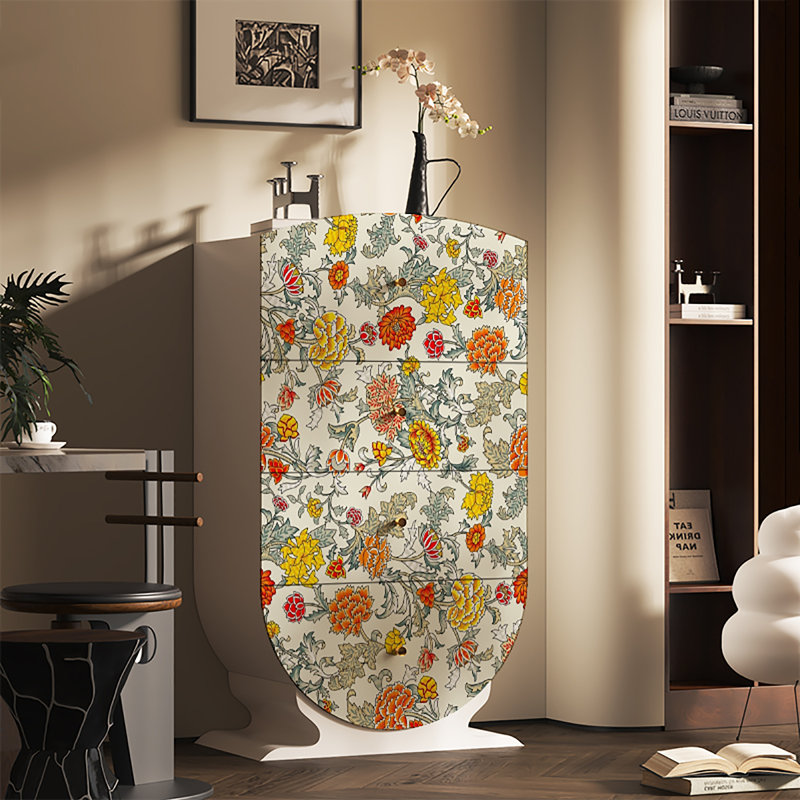Armoire décorative French French Art, Blanc