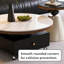 Table basse mobile avec tablettes-128963502