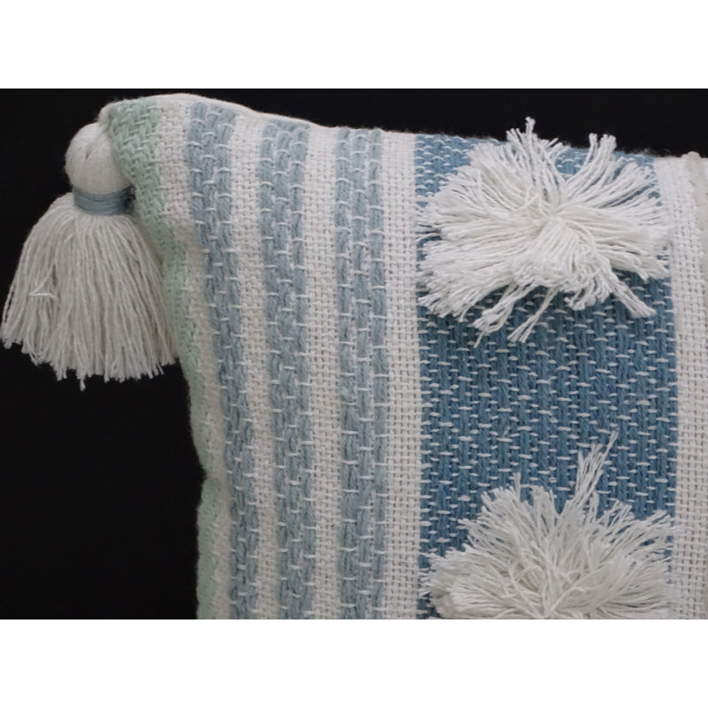 Bhawna's Fusion Cotton Blend Throw Pillow