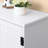 48.5" Farmhouse Kitchen Pantry, Floor Storage Cabinet, Cupboard Organizer, White