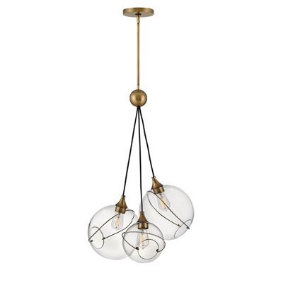 Luminaire suspendu à trois lumières Skye par Lisa McDennon