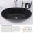 55 In. X 30.7 In. Solid Surface Slipper Freestanding Soaking Bathtub-109691203