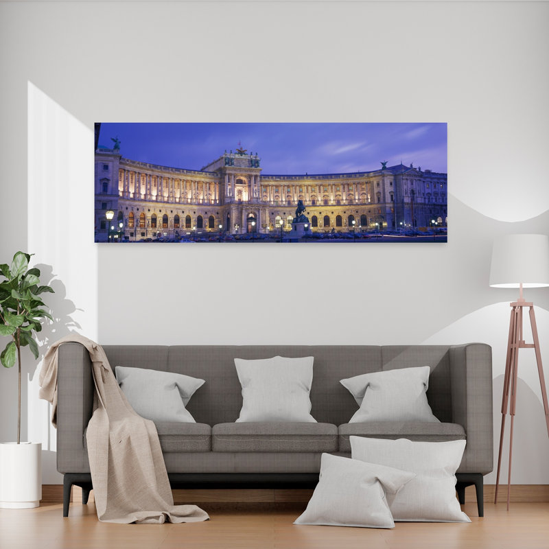 Hofburg Imperial Palace Heldenplatz Vienna Austria by Bo Brännhage - Wrapped Canvas Panoramic Print, 50.8 cm H x 152.4 cm W