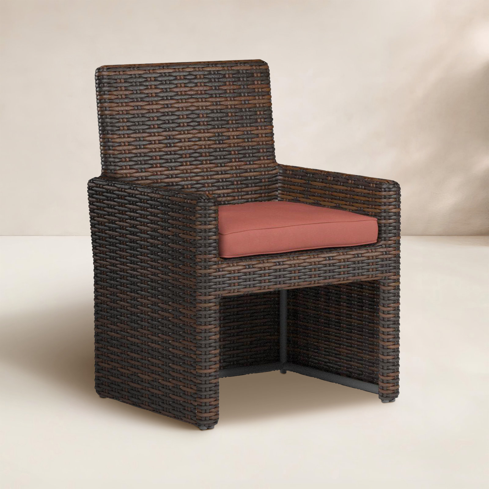 Montecito Sunbrella® Patio Armchair, Canvas Henna Sunbrella® Canvas