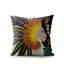 Coussin décoratif en microsuède Lev-123511601-123511604