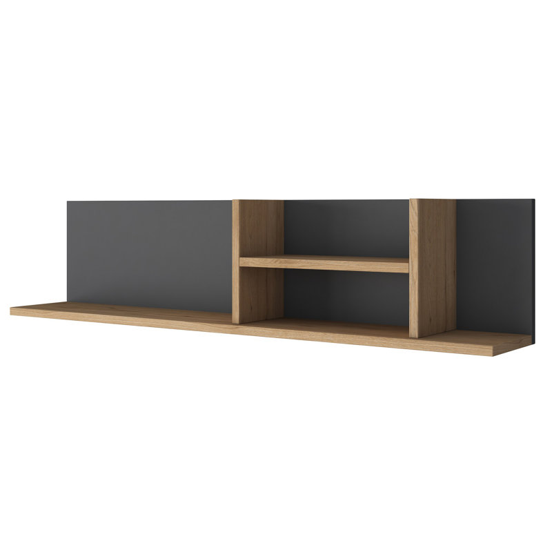 Locelso Floating Shelf, Grey