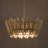 3 - Light Unique/Statement Rustic Drum Chandelier-62270329
