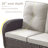 Aluel Wicker 4 - Person Patio Conversation Set with Cushions-111041346