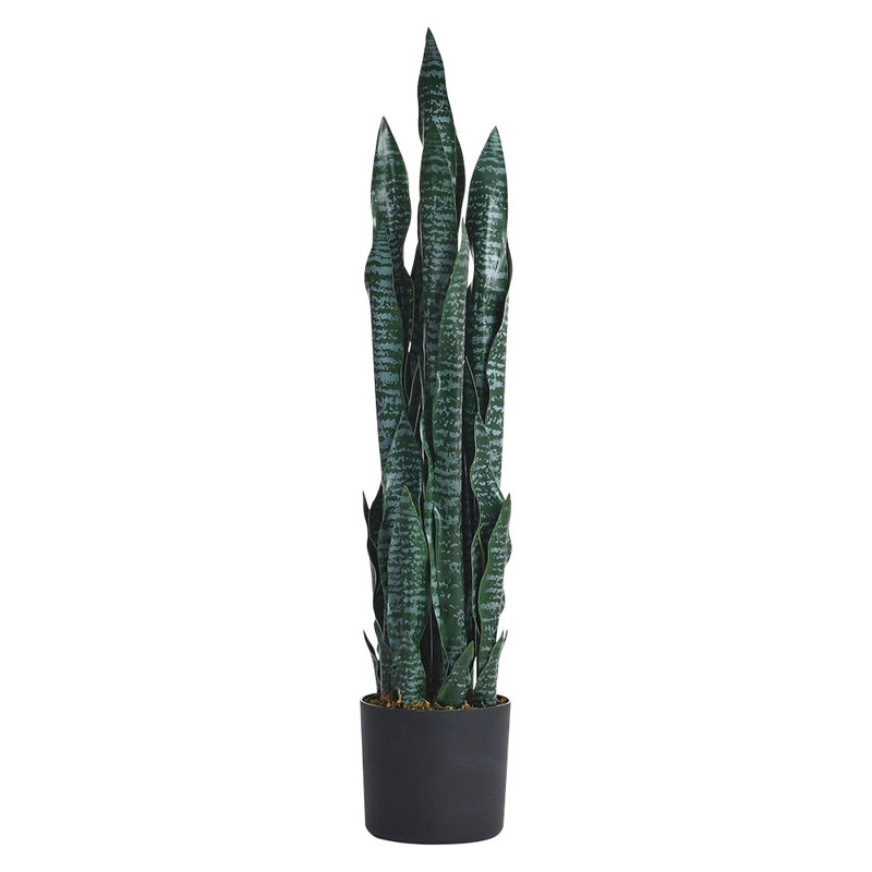 60cm Artificial Bird of Paradise Plant Fake Tropical Tree in Pot for Indoor Outdoor, 63" H x 6.7" W  x 5.9" D