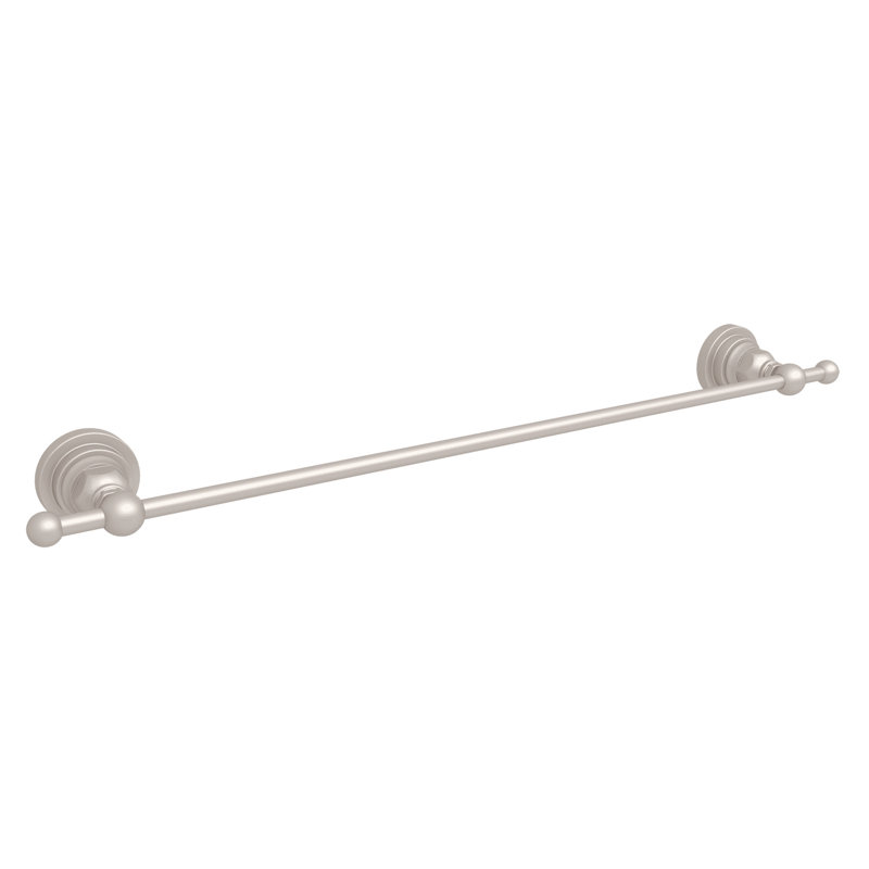 San Giovanni Towel Bar, 2.08" H x 20.08" L x 2.36" D, Nickel satiné