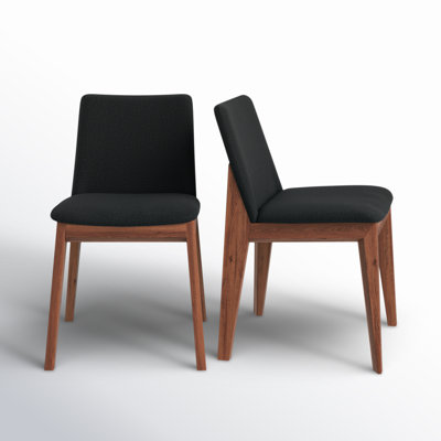 Anrey Solid Wood Upholstered Dining Chair by AllModern