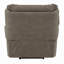 Lima Oversized Power Motion Recliner, Plush Tufted Dark Grey Faux Leather