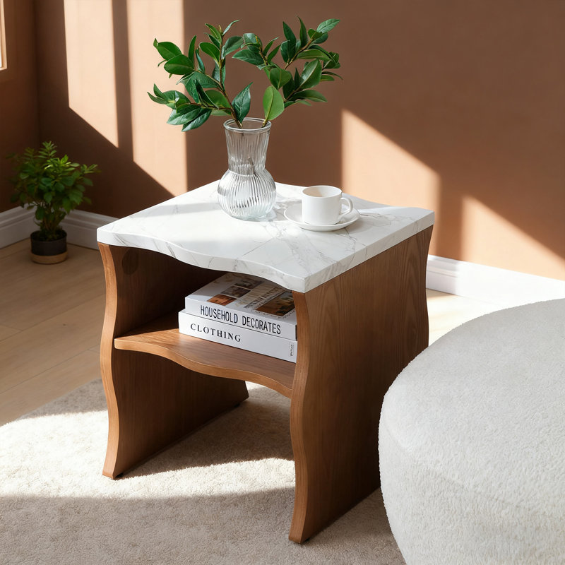 table d'angle, Noyer