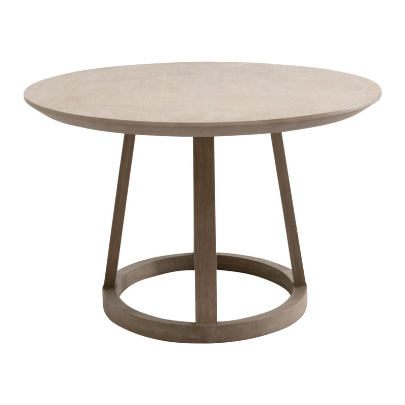 Reeves Oak Wood Oval Dining Table
