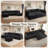 6-piece Modular Sectional Sofa With Ottoman, Deep Seat Cloud Couch For Living Room & Bedroom, Easy To Assemble, Soft Upholstered Modern U&l-shaped Sofa-1373216820