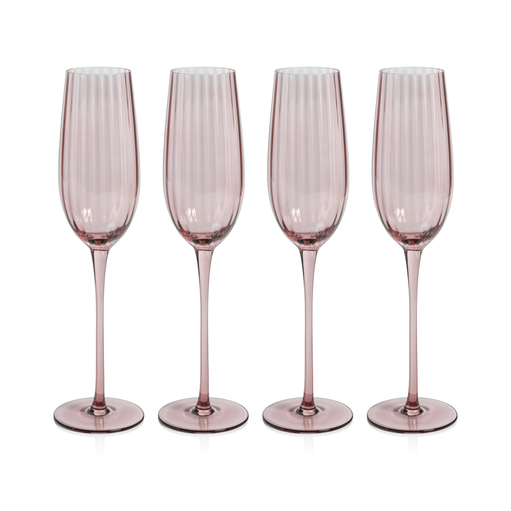 Malden Optic Champagne Flutes, Set of 4, Wine