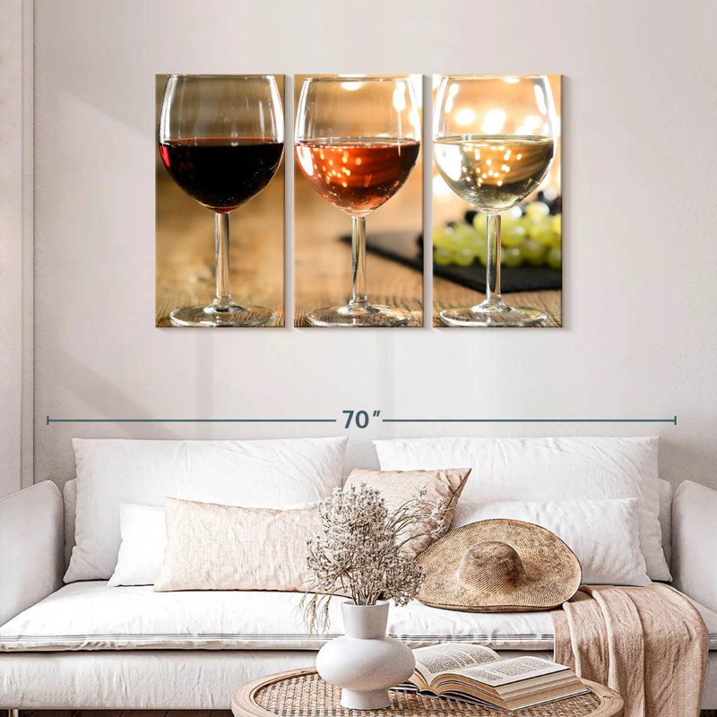 Yarlin Wine Variety, 28" H x 45" W