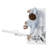 Ella Wheelchair Transfer 26"x52" Acrylic Air and Hydro Massage Walk-In Bathtub with Right Outward Swing Door, 2 Piece Fast Fill Faucet, 2" Dual Drain-64890227