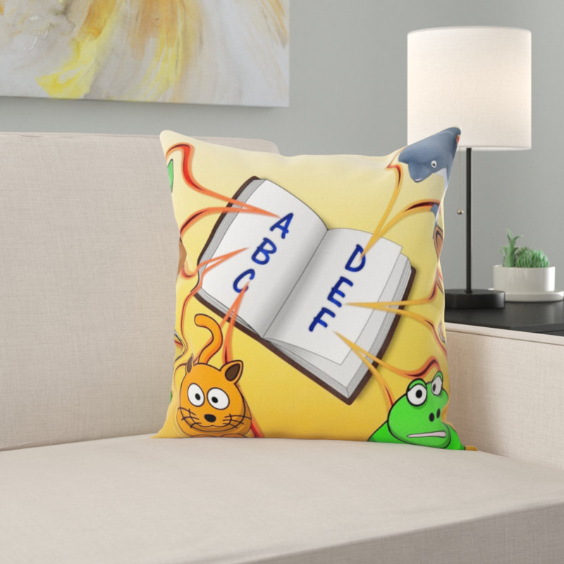 Microsuede Throw Pillow