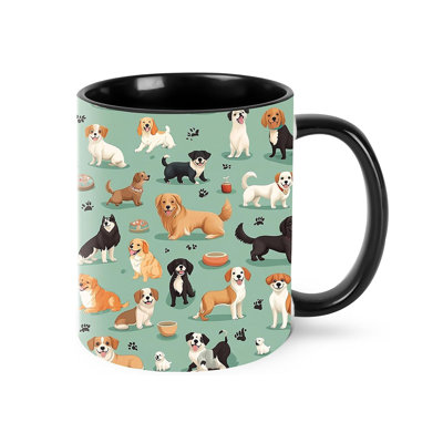 Dog Coffee Mug 11oz Ceramic Tea Cup
