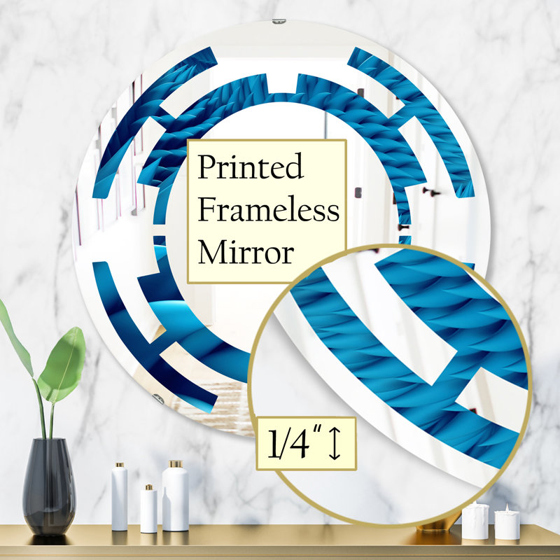 Miroir mural Space Abstract, H 31,5 po x l po