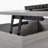 Lift Top Coffee Table with Hidden Compartment, Dining table for Living Room with Shelf-1293530087