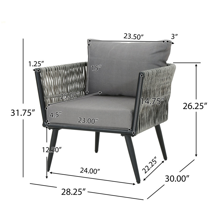 OCEANUS CHAT SET - CHAIR