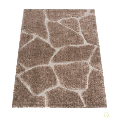 Tapis écologique en polyester recyclé Nina