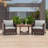 3 Piece Patio Conversation Set with Cushion-2018873044-2018873043