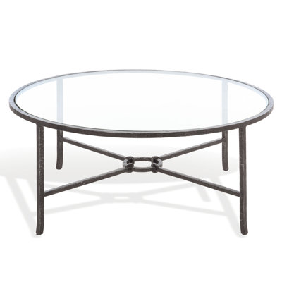 Markley Forged Metal Round Coffee Table
