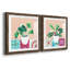 «Growing Happy I», ensemble de 2 peintures-663387091-663387095