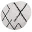 Amanda Geometric Shag Area Rug-251830223