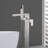Freestanding Tub Filler with Diverter-63295283